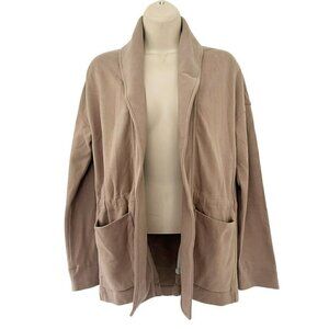 James Perse Green Amo Shawl Collar Open Front Jacket Blazer Size 0 or US XS NWT
